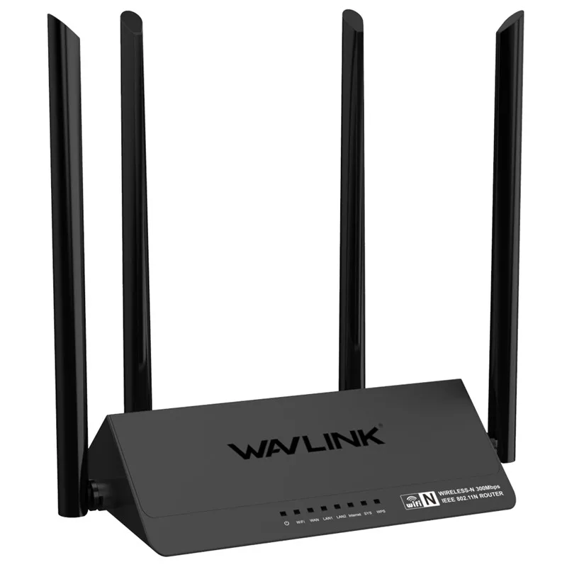 Wavlink 521R2PRouter 2,4 ГГц WiFi роутеры 1167 Мбит/с WiFi ретранслятор 128 Мб DDR3 с высоким коэффициентом усиления 4 антенны Сетевой удлинитель