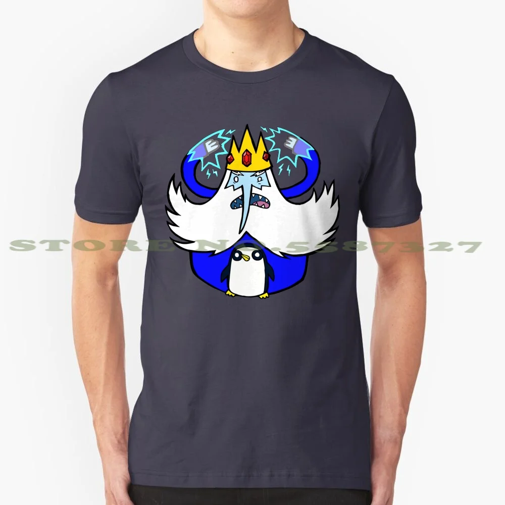 Вы привели мой морозный дуршлаг! Футболка из 100% хлопка с изображением пингвина Симона айскинга