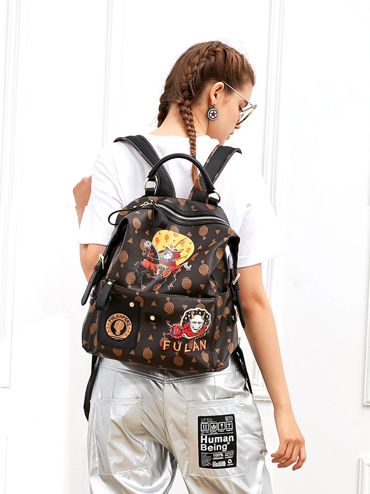 Backpack 2020 New Theme Series Fashion Print design Women's Backpacks