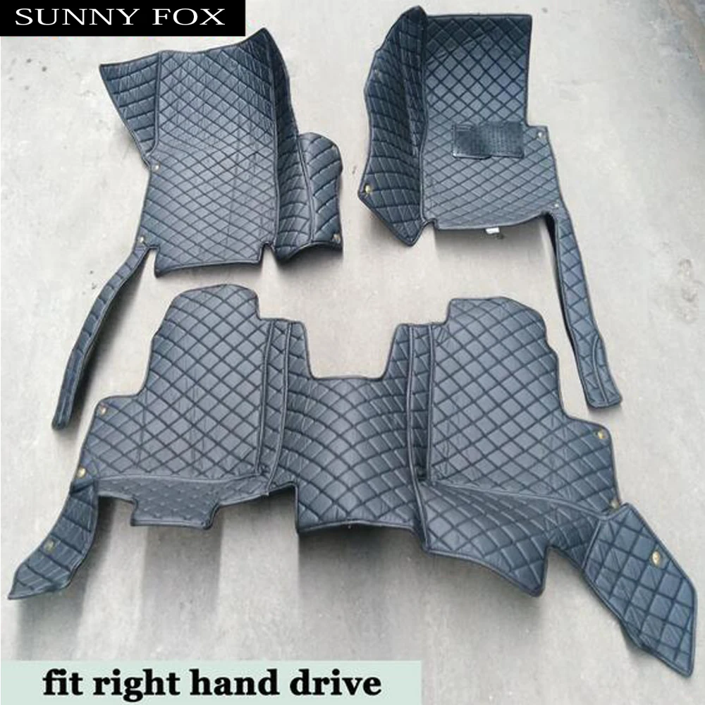 

Right hand drive/RHD for Kia Sorento Sportage Optima K5 Forte Rio Cerato K3 leather Anti-slip car-styling carpet liner