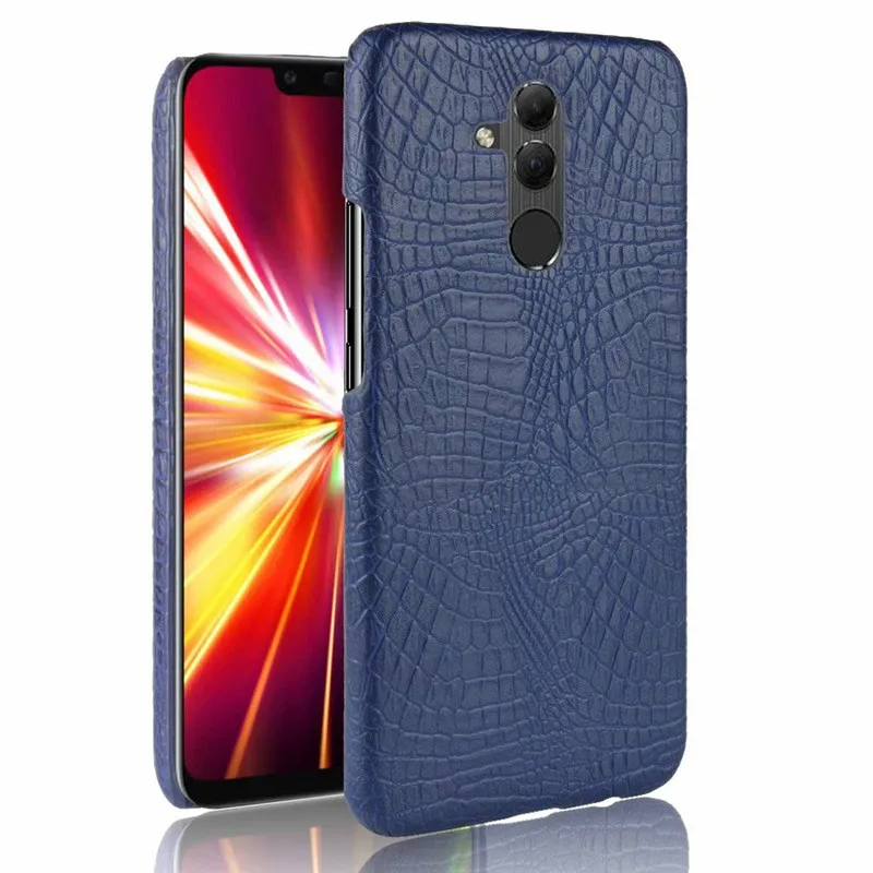 Для huawei mate 20 lite чехол Роскошный Ретро крокодил крутой кожаный узор задняя крышка для huawei mate 20 lite Чехлы для телефона