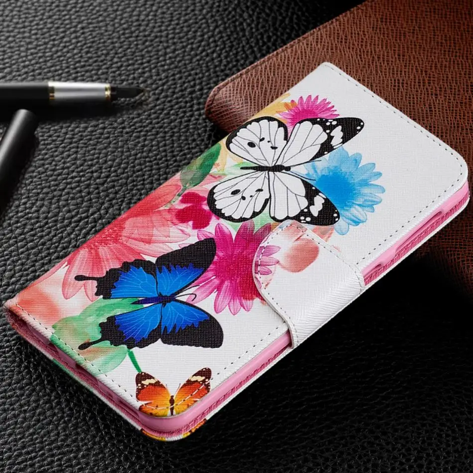 Роскошный чехол для телефона Apple iphone X Xs Xr 11 Pro Max 2019 6 6S 7 8 Plus 5 дюймов флип с рисунком