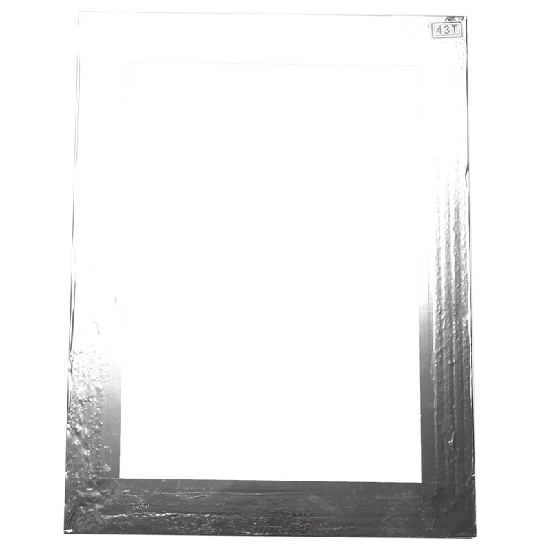 UK Screen Printing Frame Print Aluminum  31x41cm White 43T Silk Polyester Mesh 