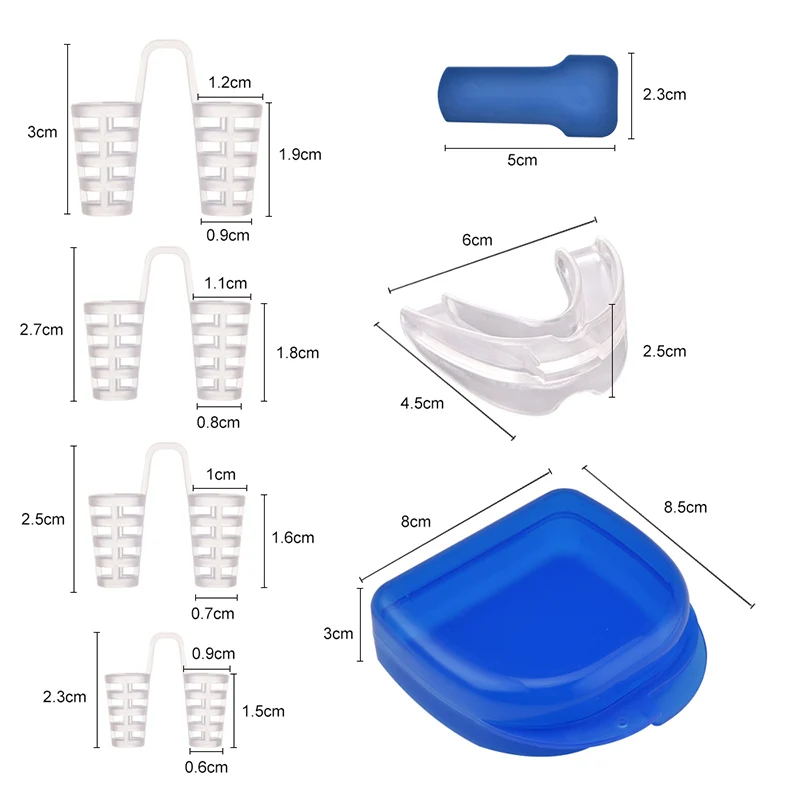 Устройство против храпа пробка для храпа Защита рта для удобного сна зажим для носа против храпа расширители для носа