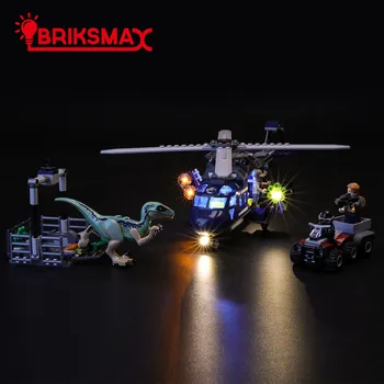 

BriksMax Led Light Kit For Blue's Helicopter Pursuit Building Blocks Compatible With 75928 (NOT Include The Model)