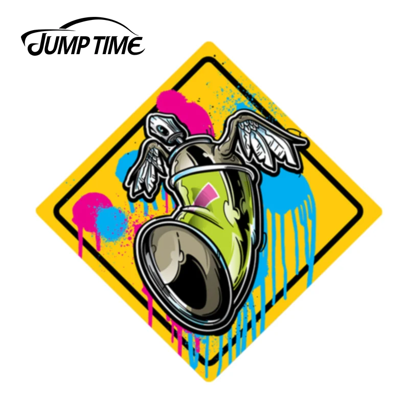 JumpTime 13x13 см для граффити аэрозольная краска забавная наклейка на бампер окно