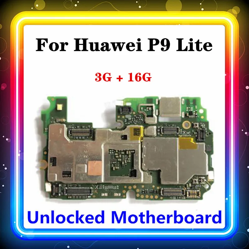Для Huawei P9 Lite материнская плата чистая полностью используемая логическая Android OS