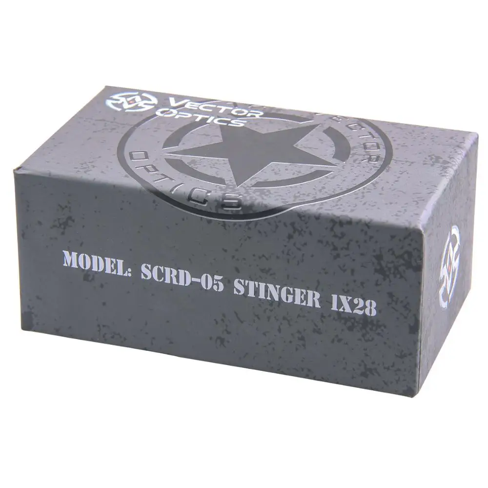 Векторная Оптика Stinger 1x28 высокое качество зеленая красная точка с фильтром Killflash