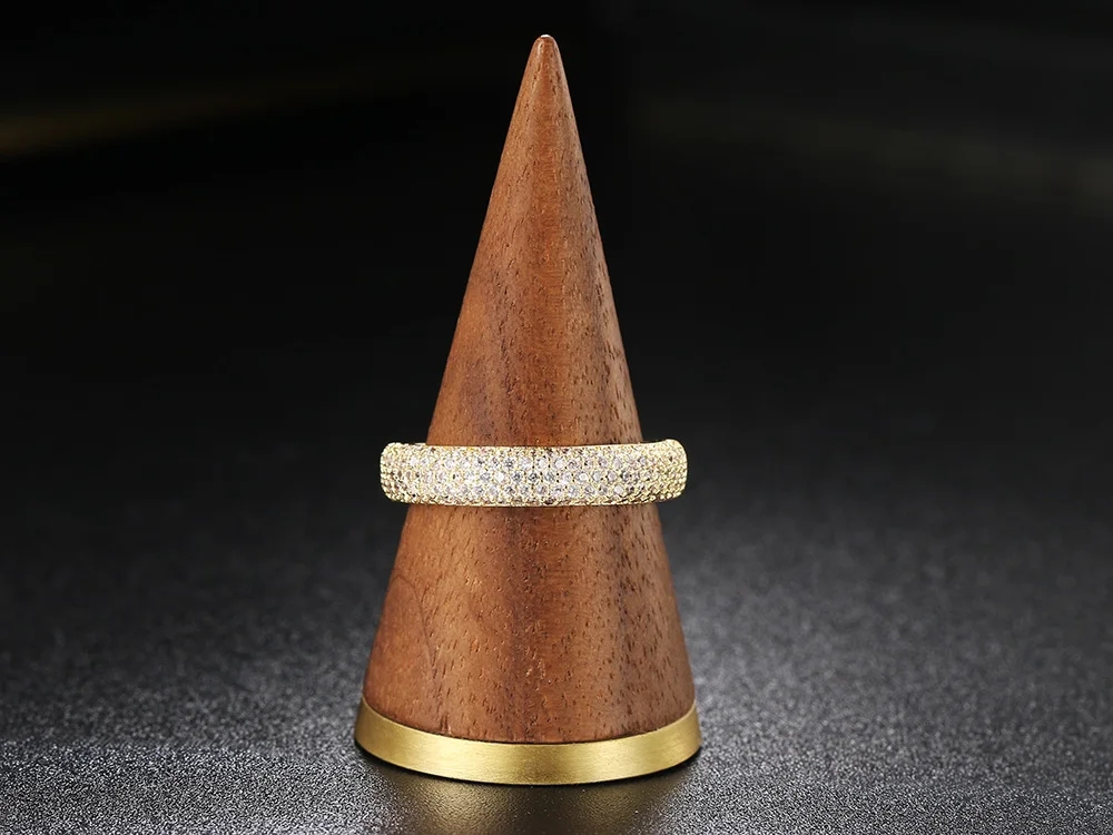 Vintage Passende Gold Ring Für Frauen Trend Stapel Kristall Ringe Für Jugendliche Mode 2021 Schmuck Zubehör Geschenke Für Mädchen R731 – Detail 6