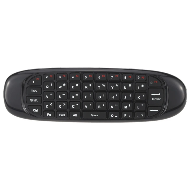 7 цветов подсветка Fly Air mouse 2 4 ГГц Беспроводная мини клавиатура игровая рукоятка