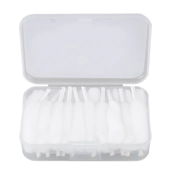 

Vivismoke 20Pcs/Pack Electronic Cigarette Cotton Jack Pre-Built Vape DIY Cotton Thread for RTA Tank Atomizer Wicking Vape Access