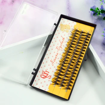 

QSTY 20D Professional Makeup Individual Cluster Eye Lashes Grafting Fake False Eyelashes Natural Soft False Eyelash Extension