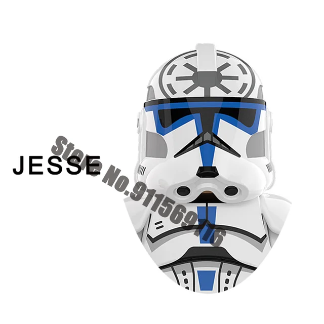 Disney Republic Commando 501st Clone Building Blocks Trooper Force 99 Hunter Crosshair Wrecker Echo Cody Rex Star Brick Figure D-XP320