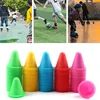 10pcs Agile Maker Cone for Obstacle Skating Training Traffic Cone Outdoor Sports Obstacle Props Roller Skates Accessories