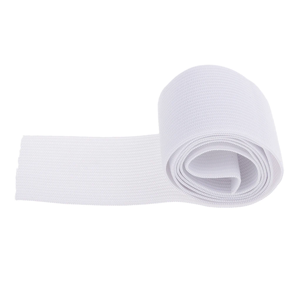 Balck and White Heavy Stretch Knit Elastic Spool for Headband Bra Dress Sewing Trim DIY Crafts