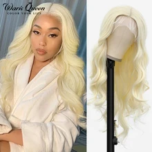 

Blonde 613 Deep Body Wave Lace Front Wig Synthetic Wigs For Black Women Lace Frontal Wigs With Baby Hair 26inch Long Natural Wig