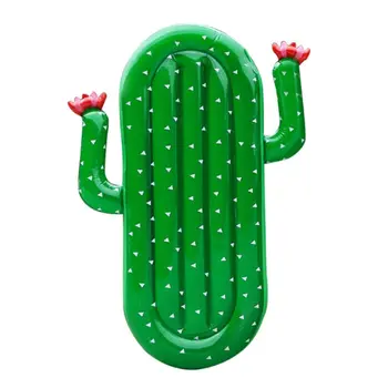 

180cm Inflatable Giant Pool Float Mattress Cactus Swimming Beach Water Ring Sea Party Lifebuoy Summer