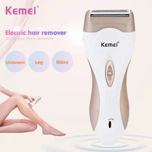 Перезаряжаемый электрический эпилятор для женщин, бритва для удаления волос, бритвенный станок, женский эпилятор для тела, депилятор 35D