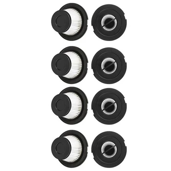 

8-Pack Replacement Vacuum Dust Bin Filters with Strainer Sn Compatible with Dibea T6 C17 T1 Cordless Vacuum Cleaner