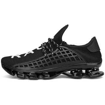 

2020 spring and summer new mesh breathable comfortable knife edge large size casual sports super trend sports shoes knife large