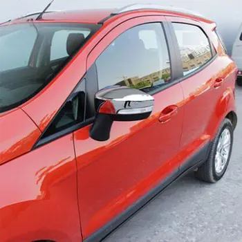 

For Ford Ecosport 2012 - 2017 ABS Chrome Car Rear View Rearview Side Mirror Cover Trim Styling Mouldings 2Pcs New