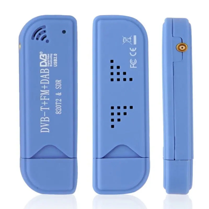 

USB 2.0 Software Radio DVB-T RTL2832U+R820T2 SDR Digital TV Receiver Stick U40