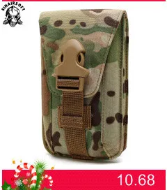 SINAIRSOFT тактическая сумка Molle сумка для гаджета поясная сумка с ячейкой для Iphone7 Военная Спортивная Охота LY0011