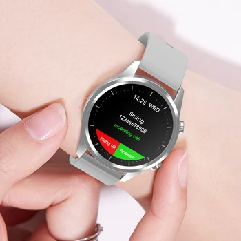 

kaihai smart watch Refuse Answer Dial call phone sms reminder sleep Fitness Tracker smartwatch stopwatch Create address book