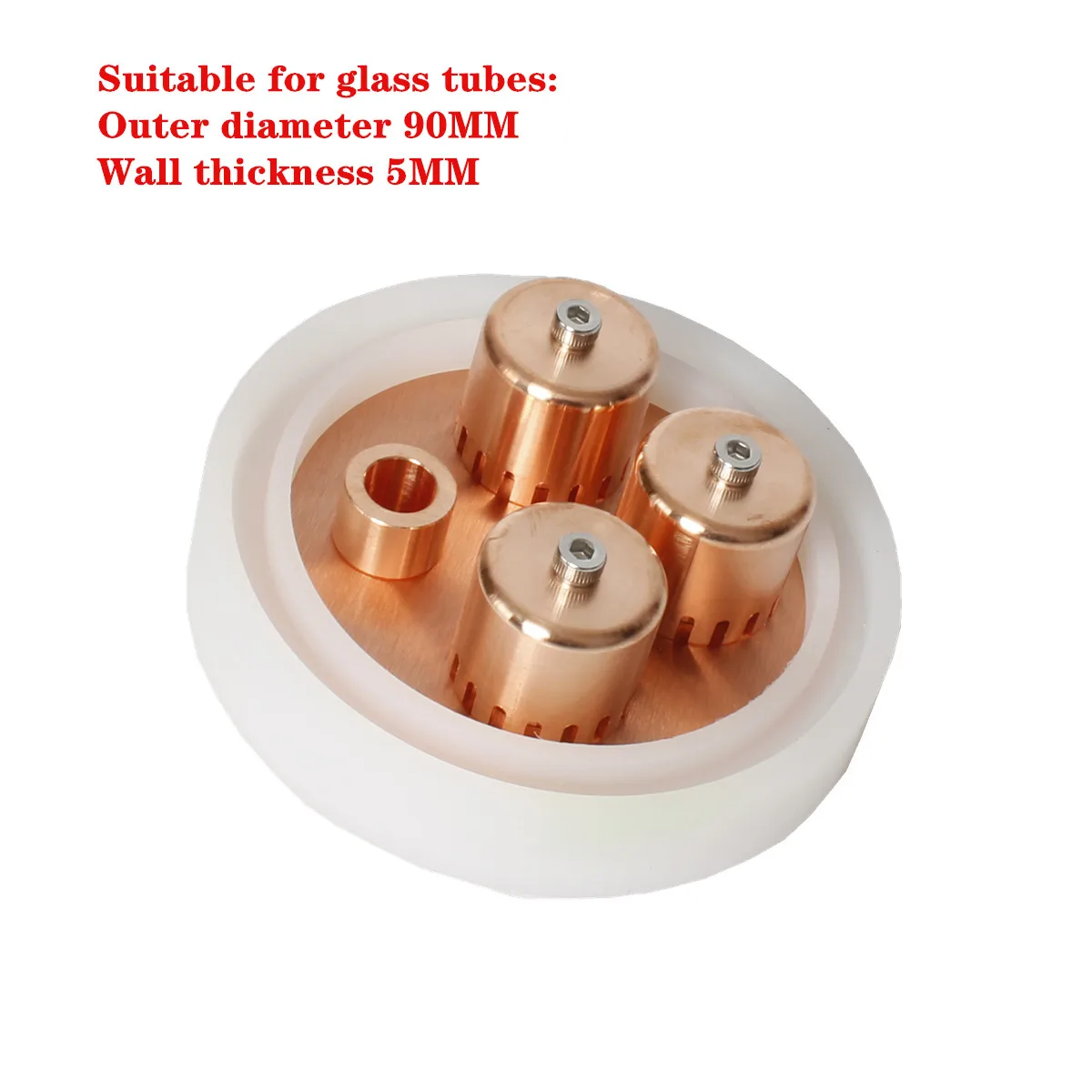 Фланцевая силиконовая прокладка для 3 дюймовой дистилляционной стеклянной