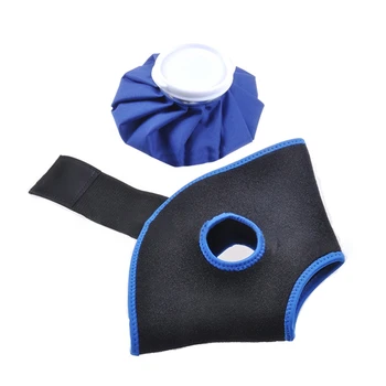 Enkel Koeltassen Herbruikbare Hot En Koude Ice Pack Bandje Enkelband Protector Riem Tas Voor Pijnbestrijding Sportblessures