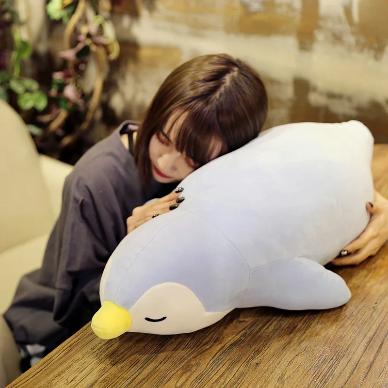 

Toy Extremely Soft Penguin Doll Large Size down Cotton Pillow Creative Women's Birthday Gift