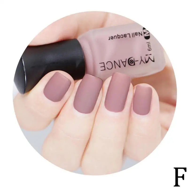 Матовый лак для ногтей тусклый Esmaltes Маникюр Быстросохнущий гель для ногтей Перманентный лак для ногтей зеркальный стойкий инструмент для дизайна ногтей - Цвет: 6
