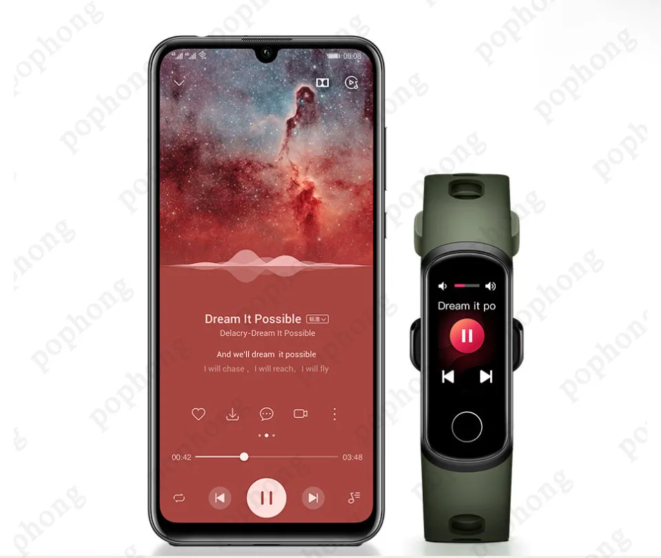 Huawei Honor Band 5i Smartband кровяное кислородное сердце rage ftness трекер сна USB зарядка