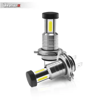 

DRL LED Headlights Parts 2Pcs Accessories M7/H7 White 30000LM DC9V-32V