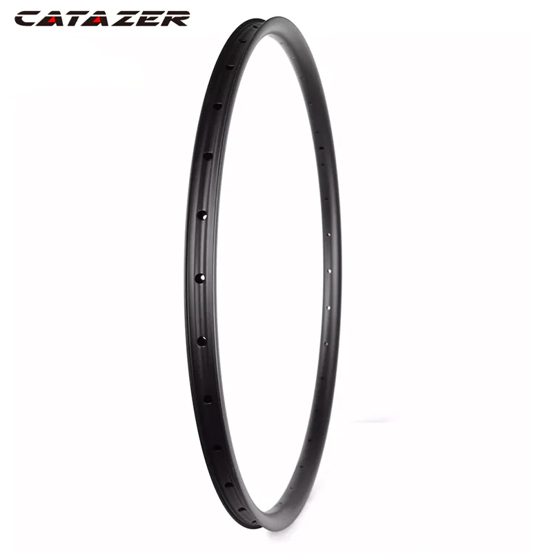Легкий T800 29er MTB XC AM FR 35x25 мм Асимметричный бескамерный карбоновый обод для горных велосипедов для углерод XC AM DH колеса