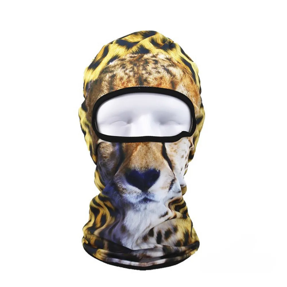 3D Животные уличные Лыжные маски велосипед Cyling Beanies зимний ветер фиксатор маски для лица I401028