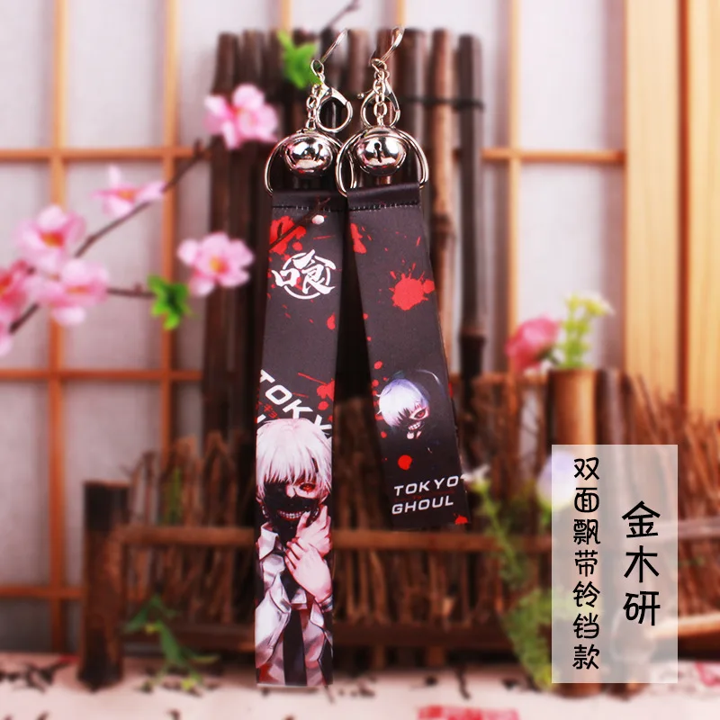 Аниме keychian Grandmaster of Demonic Cultivation one piece Shinomiya Kaguya Natsume Naruto забавная мультяшная лента с колокольчиком подвеска