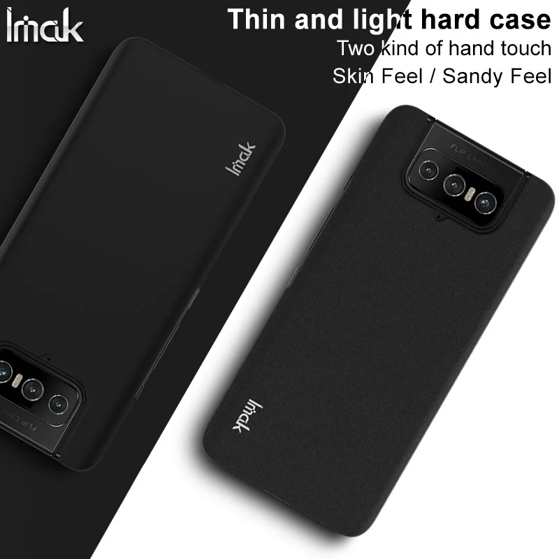 Чехол IMAK Cowboy для Asus Zenfone 7 ZS670KS жесткий пластиковый чехол-накладка Pro ZS671KS |