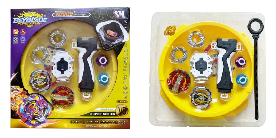 Tops Launchers Beyblade Arena Spinning Top Metal Fight Bey Blade Metal Bayblade Stadium Classic Toy For Child