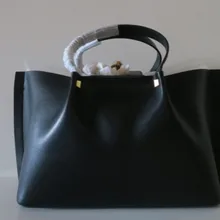 Classic fashion leather women handbag 41cm Shopping bag