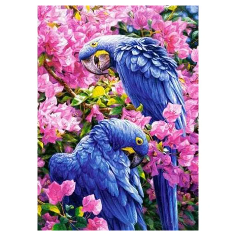 

DIY Diamond Painting 5D Parrot Resin Full of Crystals Manufacturers Amazon Wish AliExpress Cross Border Large Amount Favorably