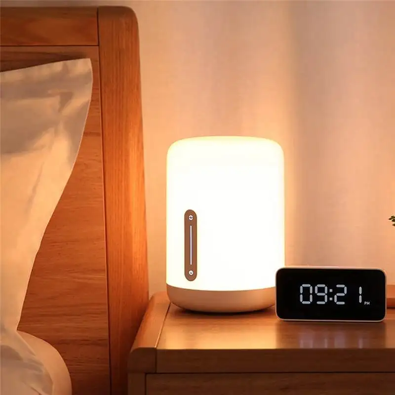 

MJCTD02YL Colorful Bedside Light Table Lamp 2 bluetooth WiFi Touch APP Control HomeKit Siri Night Desk LED Lights