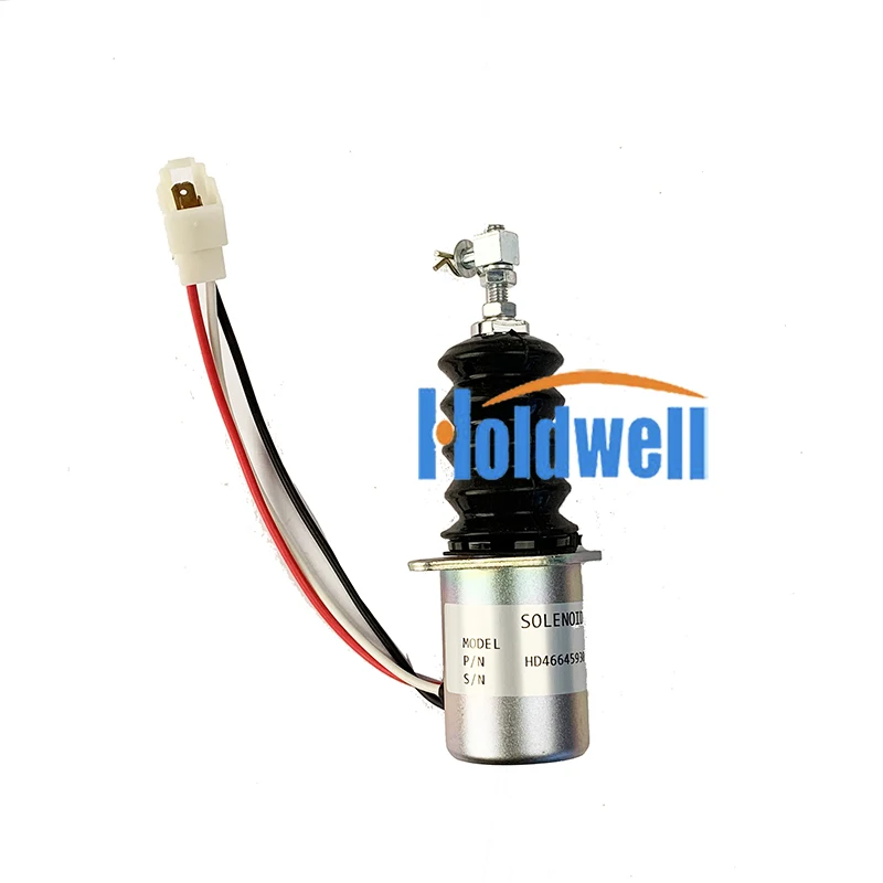 Holdwell 12V Электромагнит отключения подачи топлива 119629 66801 для двигателя Yanmar