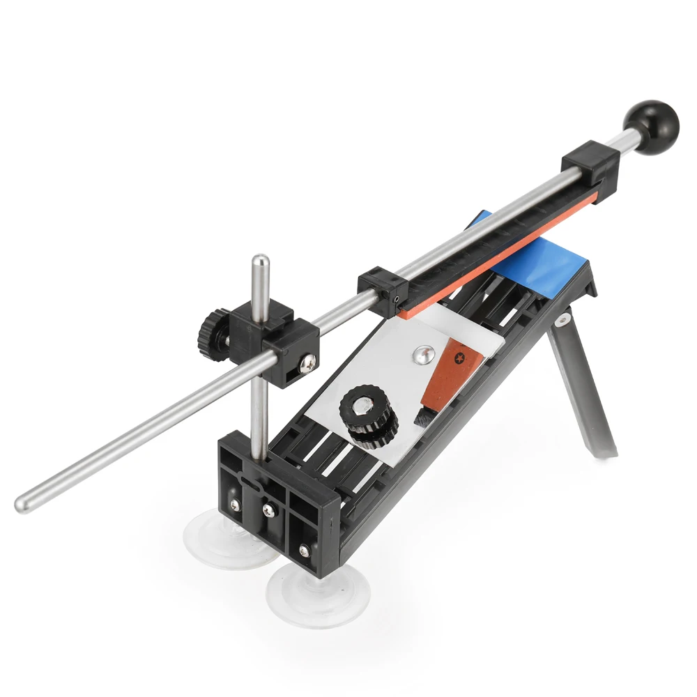 

Steel Cutter Sharpener Sharpening Tool Fix Fixed Angle Grind Sharpen Whet Product with 4 Stones
