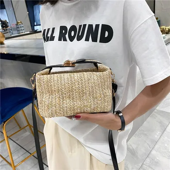 

Women's Straw bag Summer new casual handbags All-match fashion Shoulder Bags crossbody bags for women camera bag