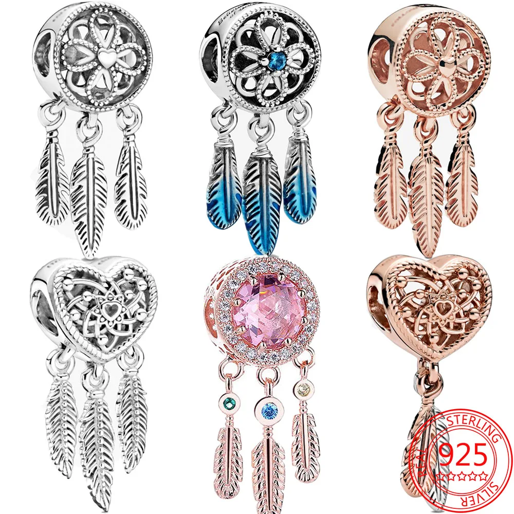 Fine 925 Sterling Silver Rose Gold And 