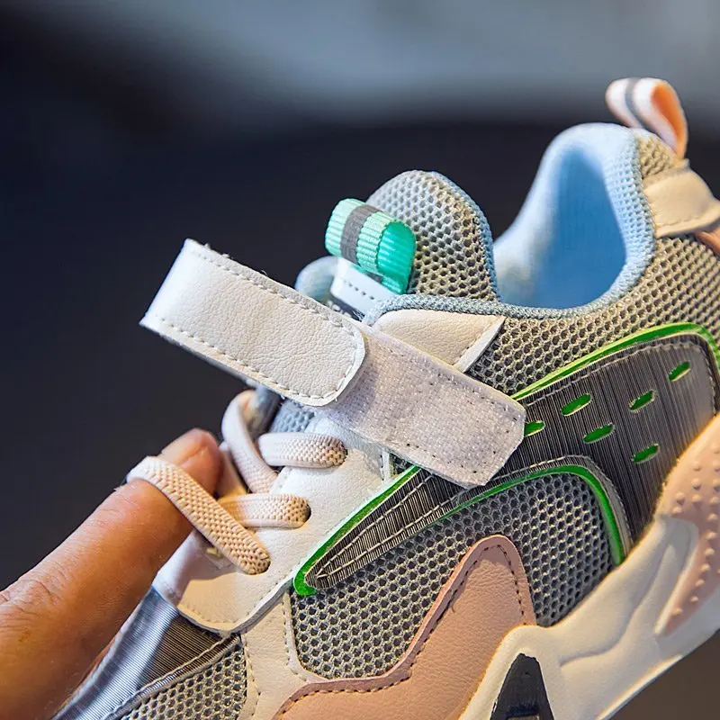 Кроссовки для девочек новинка 2020 Всесезонная модная обувь мальчиков детские