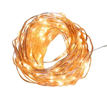 

12M 120 LED Lights String with USB Cable for Christmas Halloween New Year Valentine's Day Party Wedding