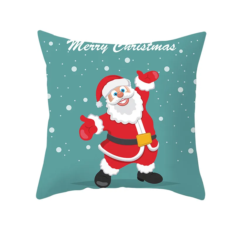 Рождественская елка подарок напечатанный собака олень мультфильм напечатанный Чехол на подушку Полиэстер Декоративные Чехлы на подушку домашний декор - Цвет: 291