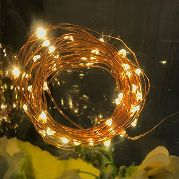 

30LED Durable Fairy String Landscape Lamp Outdoor Romantic Yard Fairy String Light Garden Super Bright Copper Wire Xmas Decor
